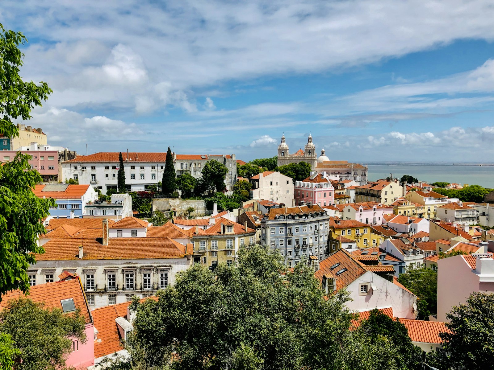 Lisbon, aerial view